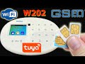 БЕСПРОВОДНАЯ WIFI GSM сигнализация KERUI W202 Tuya Smart, Smart Life