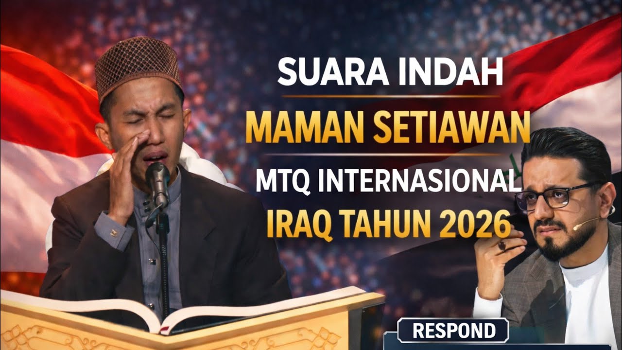 THE BEST ‼️ Variasi Viral Maman Setiawan Indonesia Pada MTQ Internasional Al Ameed Iraq 2026 