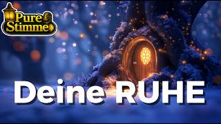 Innere Unruhe stoppen: 10 Stunden Einschlafhilfe | Traumreise & lange Braunes Rauschen ✨ Nur Stimme