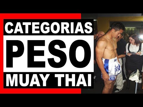 Vídeo: Como A Categoria De Peso No Muay Thai é Determinada