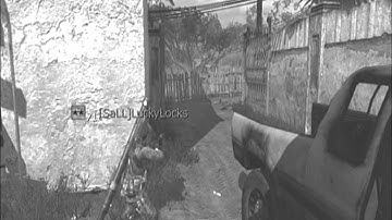 Mw3|Epic throwing knife kill + throwing knife across map