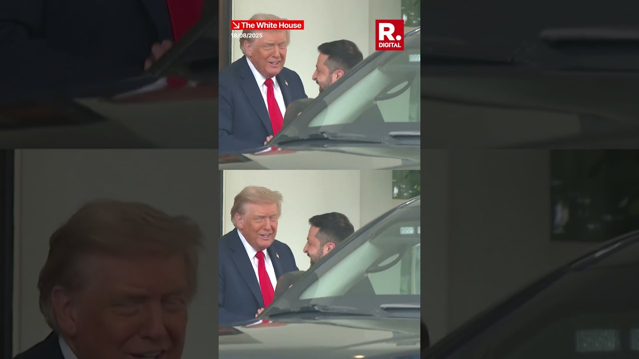 President Trump Welcomes Zelenskyy At The White House Meet