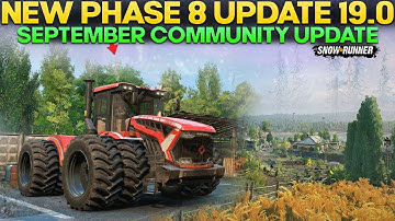New Phase 8 Update 3 New Vehicle 4 Maps in SnowRunner Sep Community News Everything You Need to Know