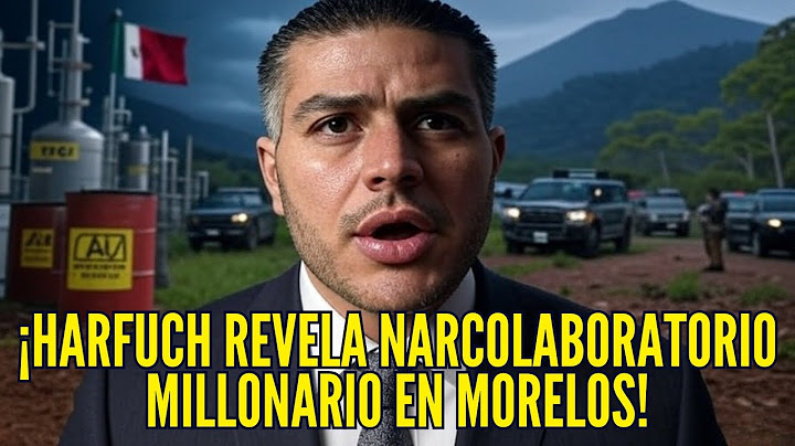 HARFUCH DESMANTELA NARCOLABORATORIO EN MORELOS: LOS MAYAS FABRICABAN 1 TONELADA DE CRISTAL