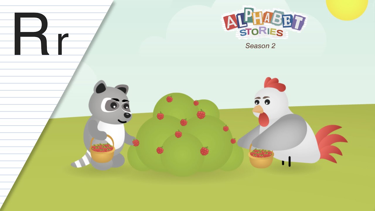 Letter R | English Alphabet Stories | Preschool Learning for Toddlers ...