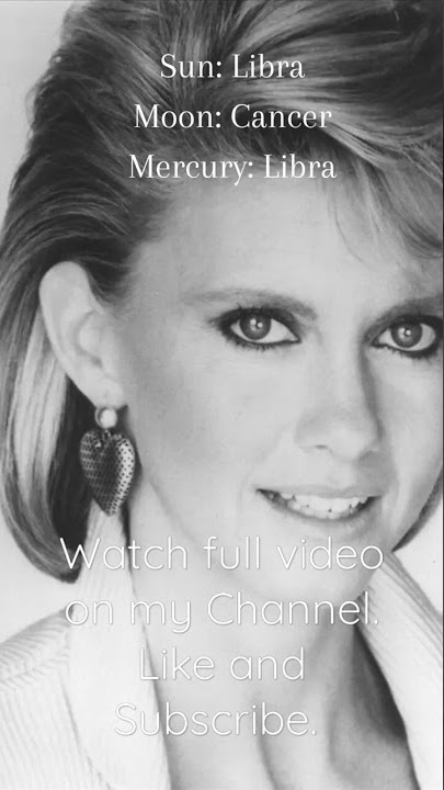 Olivia Newton John Natal Chart 1