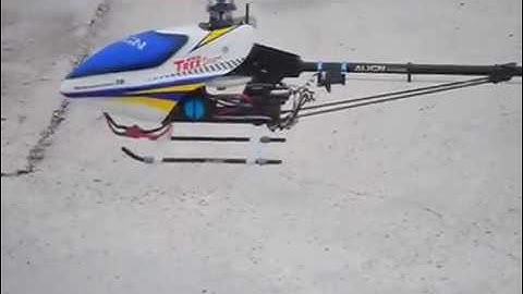 T-rex 450 sport first hovervideo