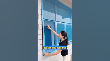 Tấm lưới dán cửa chống côn trùng bay vào nhà.