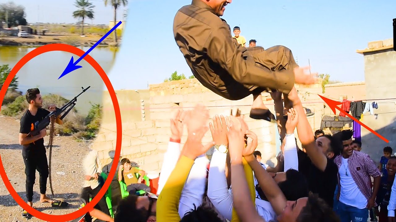 مو عرس ضيم شوفو الشباب أسوو  بزفه /عرس سجاد ماجد المذخوري