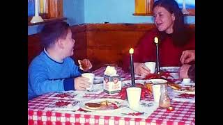1968 - Christmas at Home in Arlington and having breakfast at cottage in Ossipee, NH.