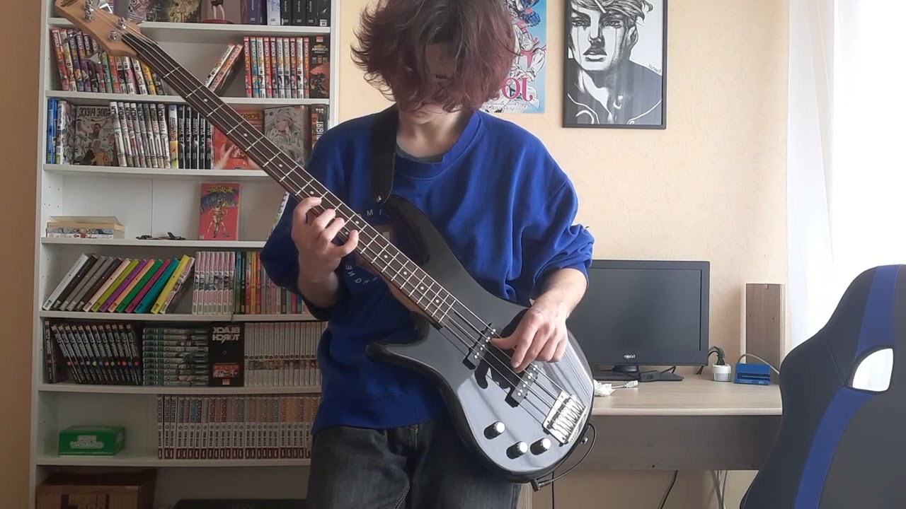 je me filme en train de faire des masterclass à la basse #53