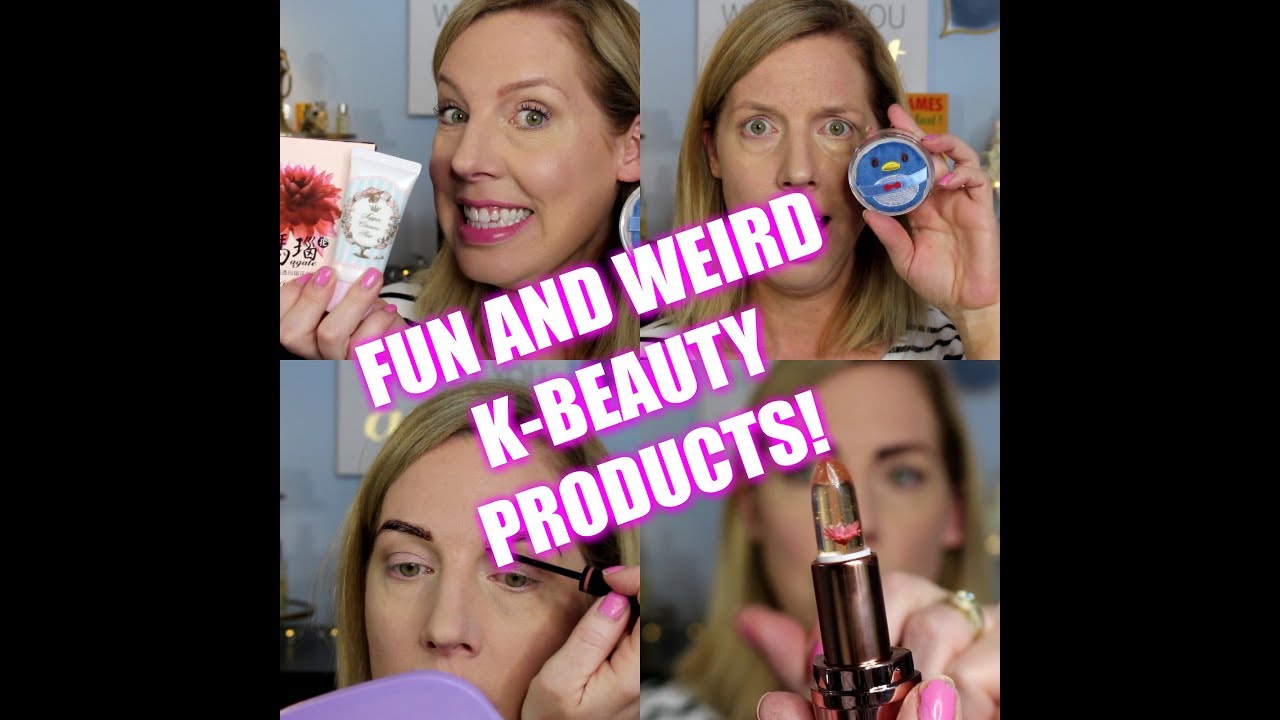 K BEAUTY REVIEW SOME WEIRD, SOME FUN! YouTube