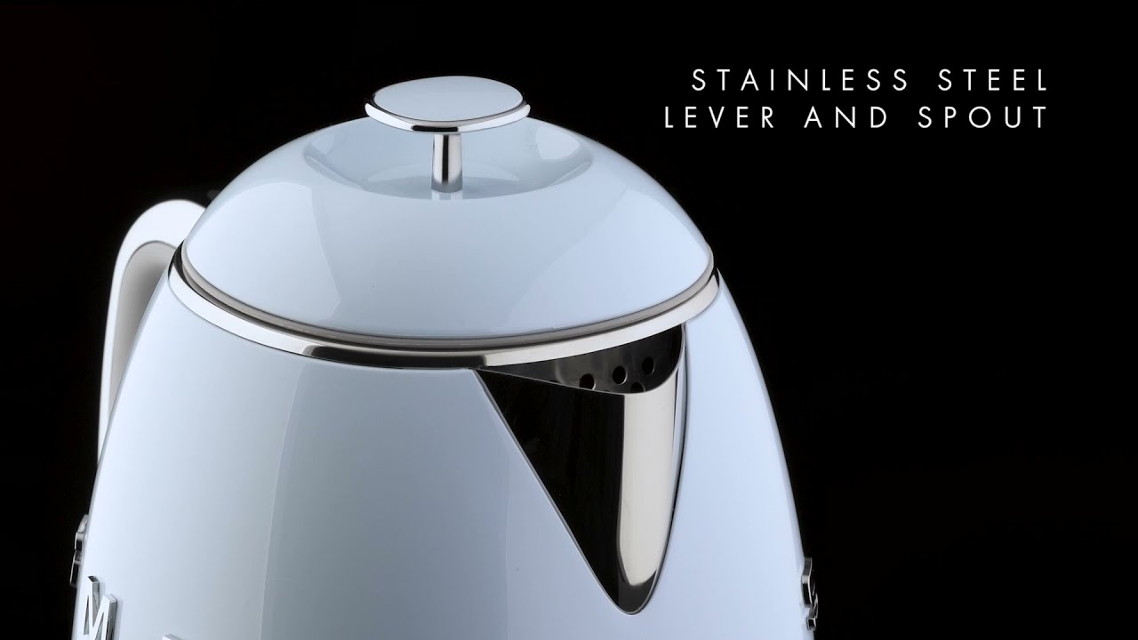 Smeg Electric Kettle - Retro Style (Stainless Steel)