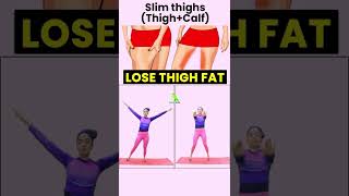 Get Slim Legs In 1 Week-Best Thigh fat workout To Burn Those Extra Fat || short newshort newvideo