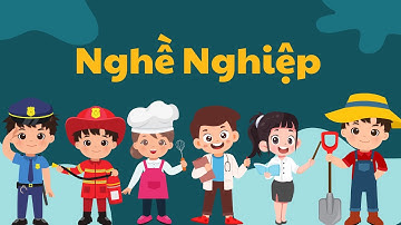 Bé Học Nhận Biết Các Nghề Nghiệp Tiếng Việt Và Tiếng Anh | Dạy Bé Thông Minh | Học Cùng Jin