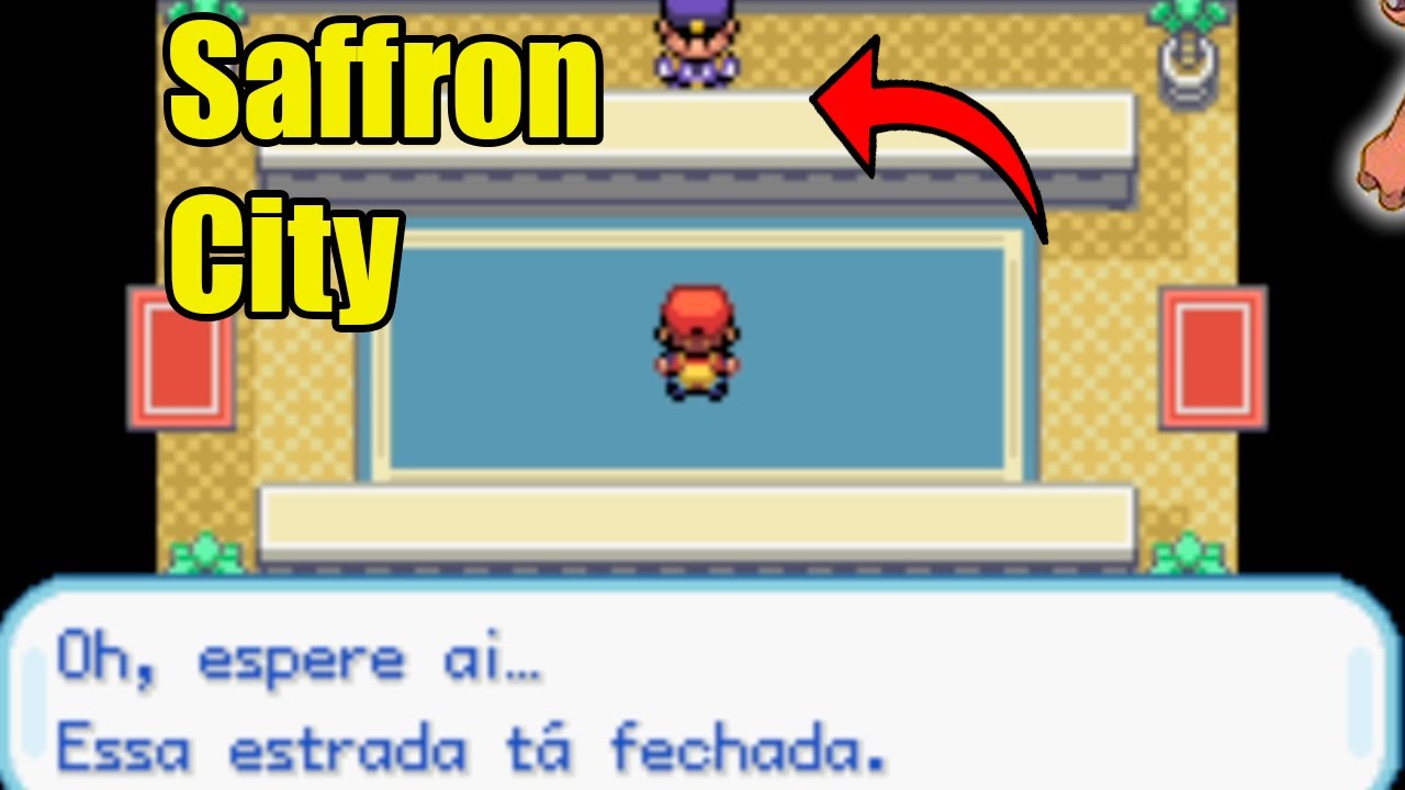 3 Formas de Chegar a Saffron City no Pokémon FireRed e LeafGreen