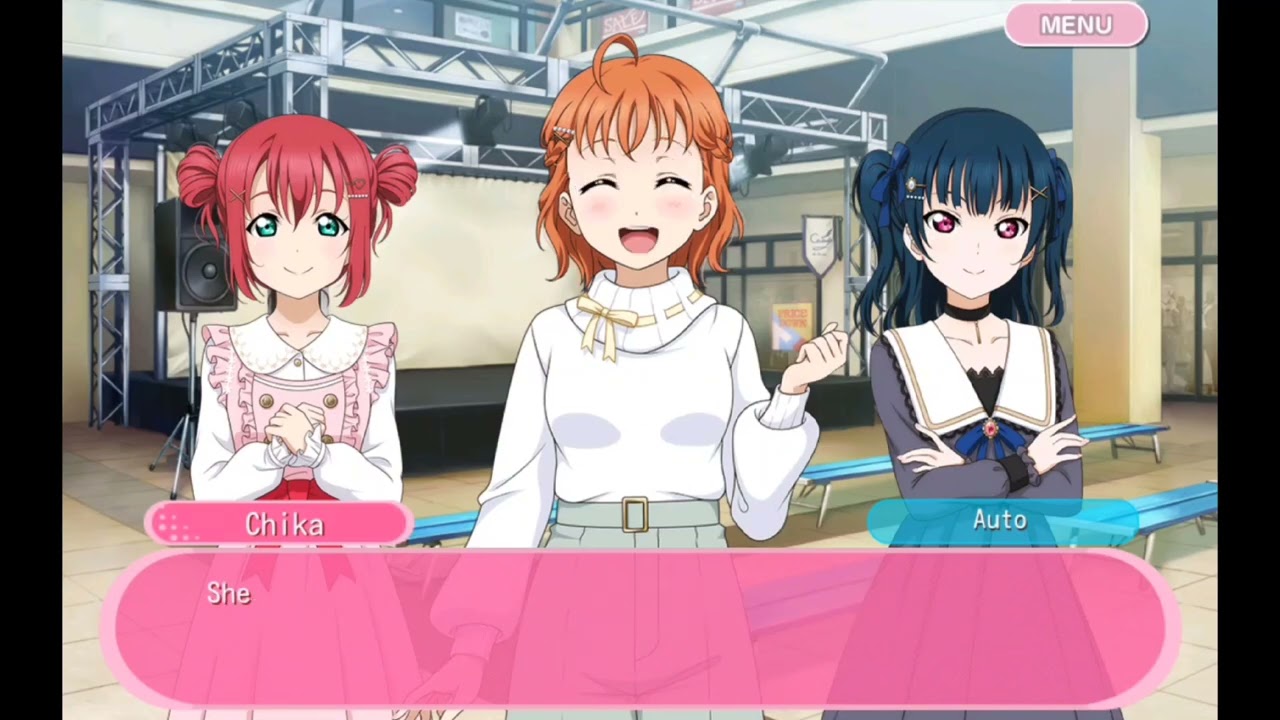 さおちゃん 2995 Takami Chika's Toy World card side story - Love Live SIF