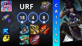 Caitlyn URF Gameplay | League of Legends ‹ Hide ›