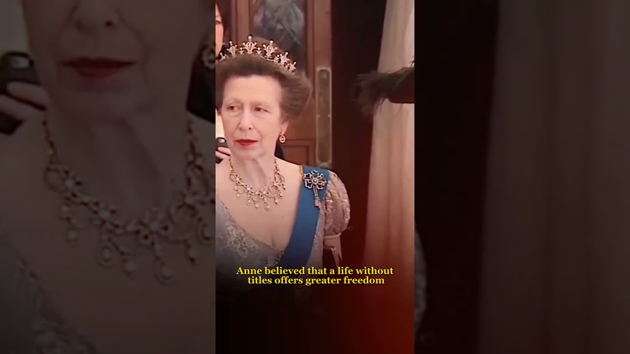 Why Princess Anne Refused Royal Titles for Her Children⁉️