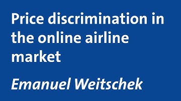 Price Discrimination in the Online Airline Market | CMA DaTA Conference 2022