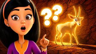 سر المها الذهبي… حقيقة أم خيال؟ 🦌✨| مغامرات منصور