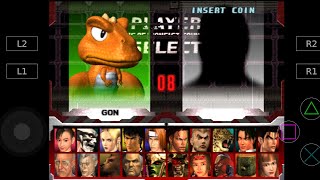 Desbloquear a todos en tekken 3 para Android emulador screenshot 2