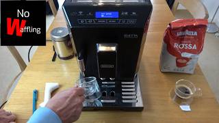 How to INCREASE TEMPERATURE of Coffee | Delonghi Eletta Cappuccino Coffee Machine - Beginners guide