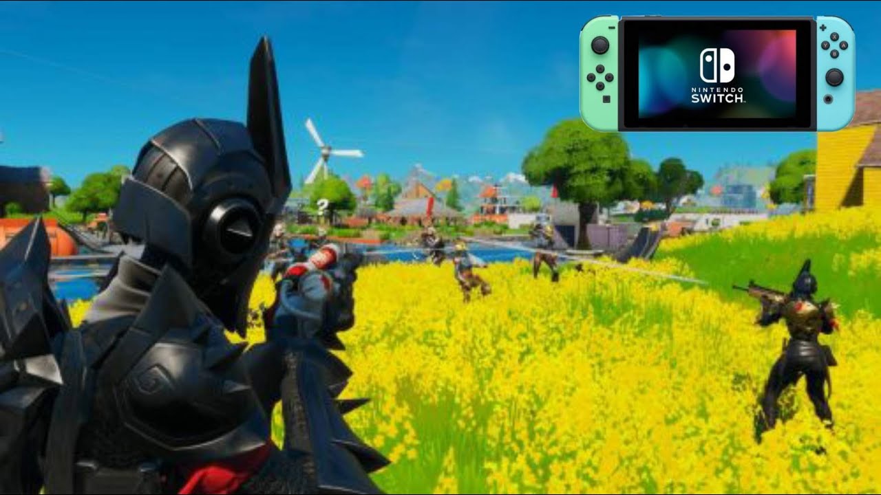 Fortnite Nintendo Switch Chapter 2 Season 3 Gameplay - YouTube