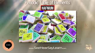 Hafnium 🔬⚛️🔬 Periodic Table of Elements Series 🔬⚛️🔬