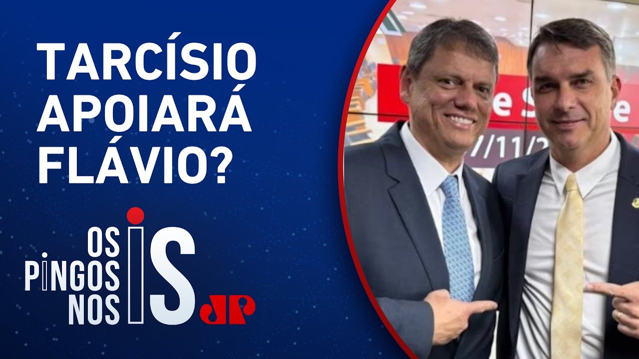 Aliados cobram apoio público de Tarcísio à pré-campanha de Flávio Bolsonaro