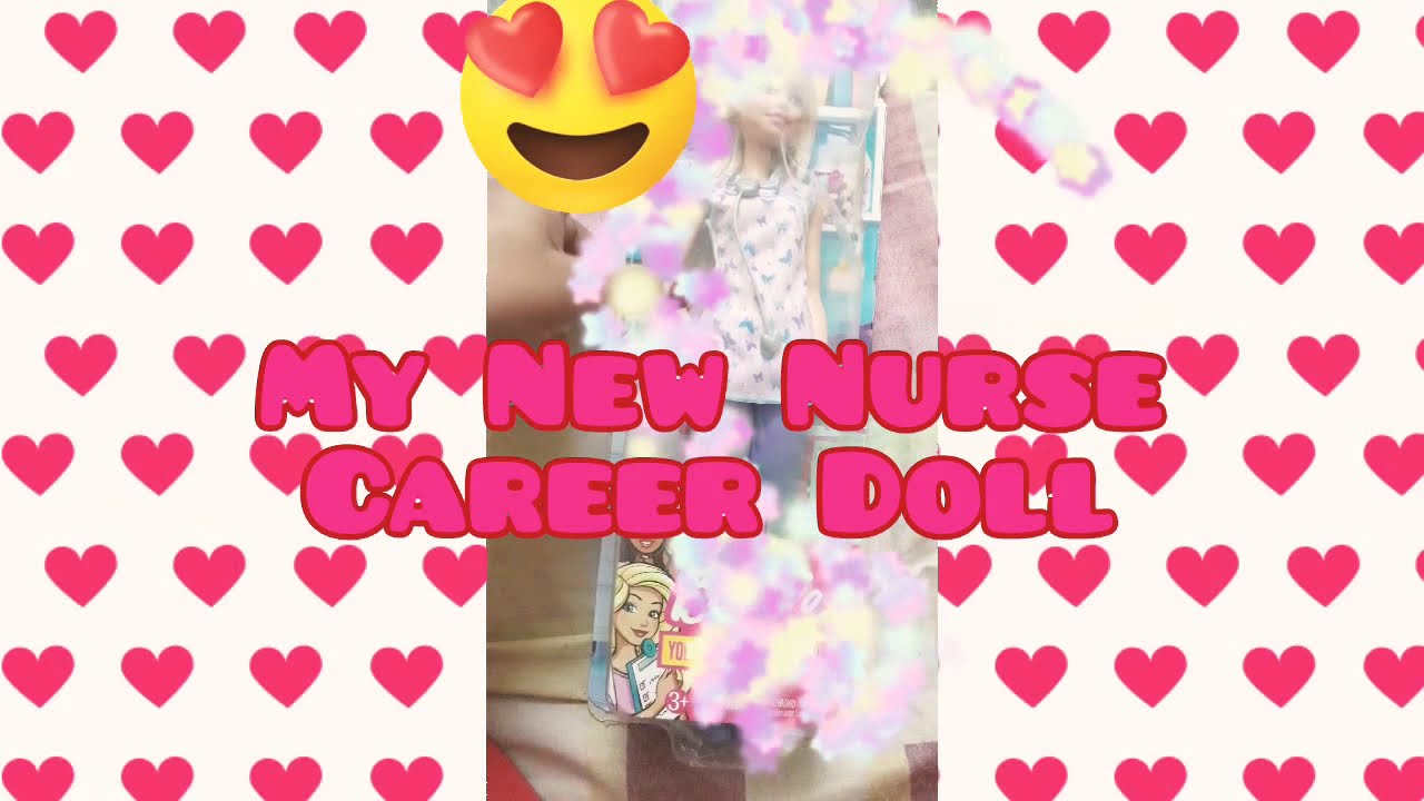 barbie nurse career doll unboxing...