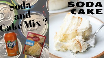 2 Ingredient Soda Cake - Unreal!