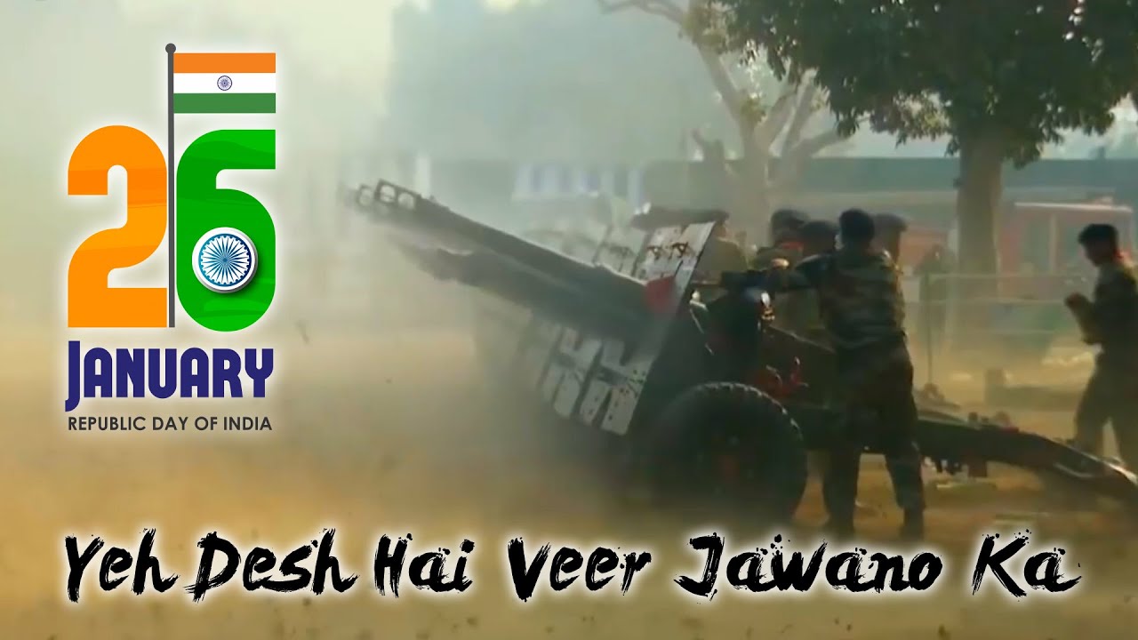 Yeh Desh Hai Veer Jawano Ka  Hindi Patriotic Songs with Lyrics  Yeh Desh Hai Veer Jawano Ka Remix