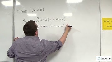 OCR MEI MwA K: LP Solvers: 04 Shortest Path Summary