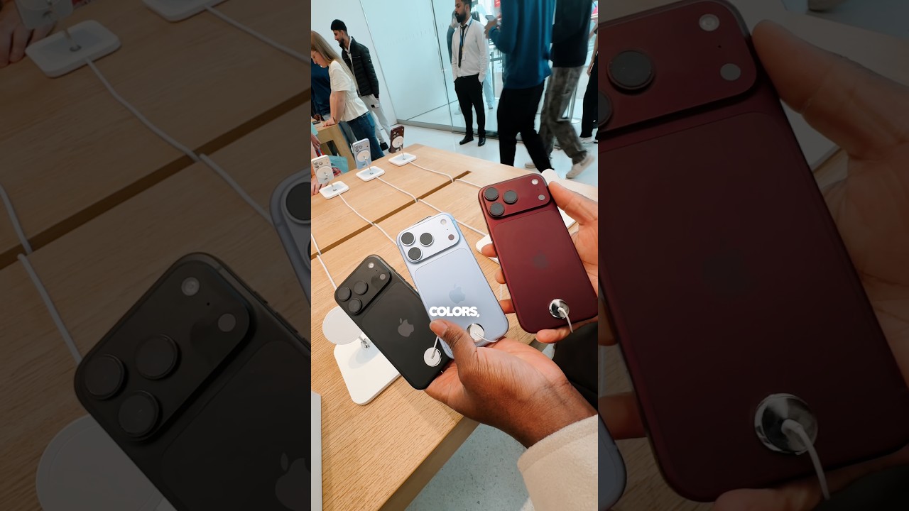 New iPhone 18 Pro Colours