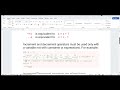Increment and Decrement Operators in C / Java