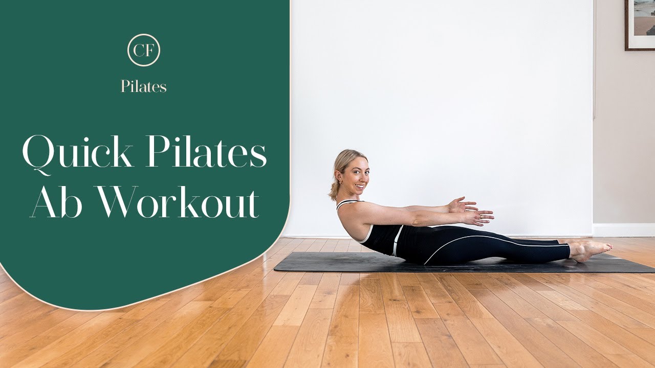Quick Pilates Abs Workout | Strengthen Your Core, No Equipment