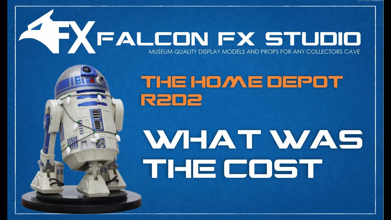 ВИДЕО О СТОИМОСТИ HOME DEPOT R2-D-2