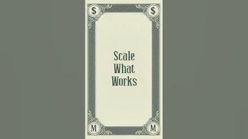 scale what works and you’ll grow fast. #shorts