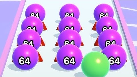 Ball Run 2048🎱💲🏀Max Levels||All Levels Gameplay Walkthrough Android, iOS 🆕 Update