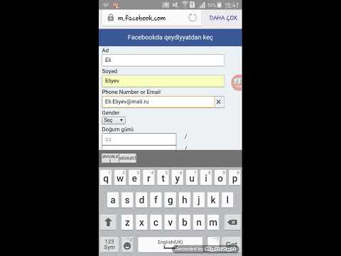 Video: Facebook proqramında profil şəklimin yerini necə dəyişdirə bilərəm?