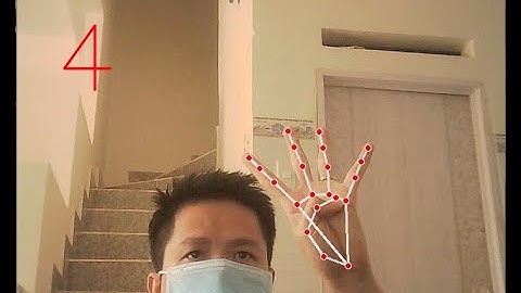 Ứng dụng nhận diện bàn tay (đếm số ngón tay bằng python)