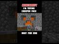 Minecraft creeper face 👀#minecraft Minecraftclips#GamingVibes #MinecraftBlast#ytshorts