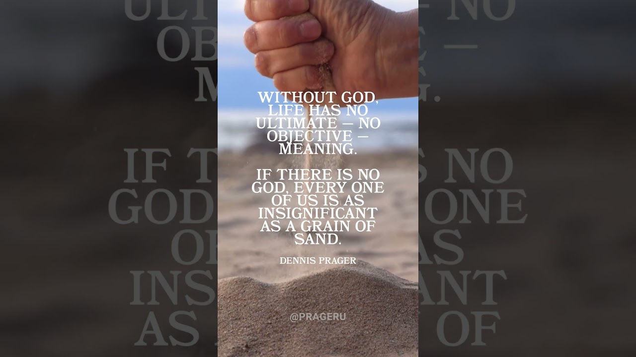 Do you agree with Dennis Prager? 👀