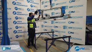 BPM Pneumatic Manipulator for Cell Frame Handling