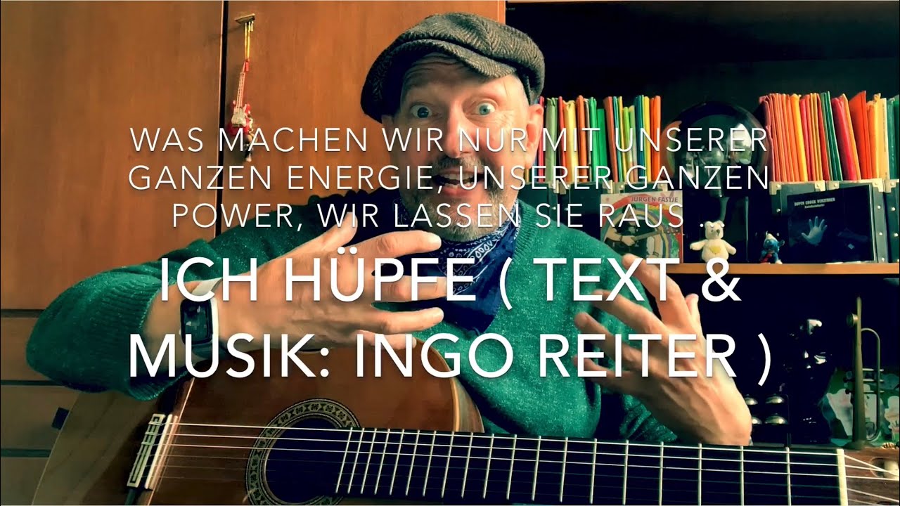 Ich hüpfe ( Text: Ingo Reiter, Musik: Ingo Reiter & Jürgen Fastje ) hier gespielt von Jürgen Fastje!