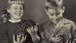 Over 10 Minutes of Slinky Walking to the Original Slinky Jingle. Oddly Satisfying Stress Reliever