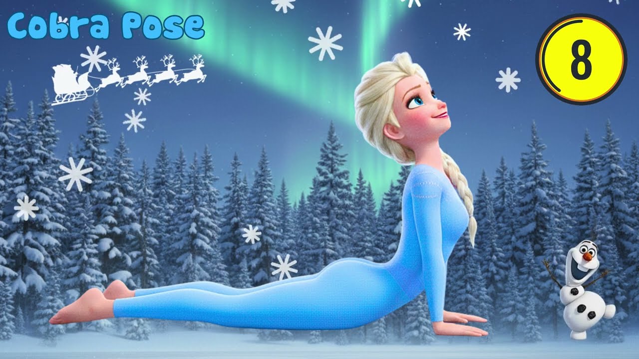 YOGA for kid with elsa