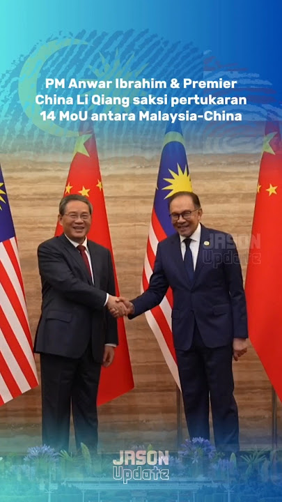 PM Anwar Ibrahim & Premier China Li Qiang saksi pertukaran 14 MoU antara Malaysia-China #pmx