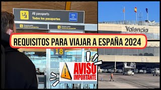 🚨Hoy Requisitos para Viajar a España 2024/ ETIAS??Alerta de viaje 📢